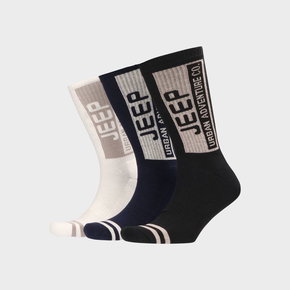 3 Pack Crew Sock