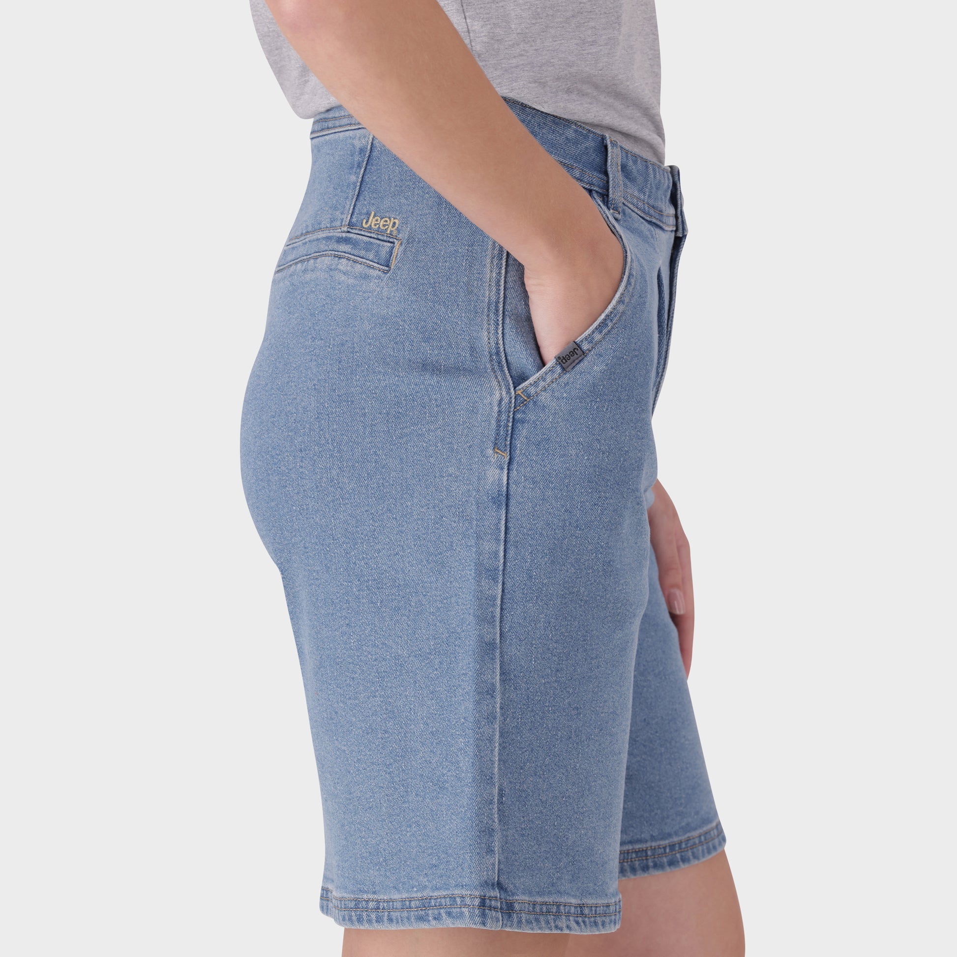 Relaxed Denim Short (3)