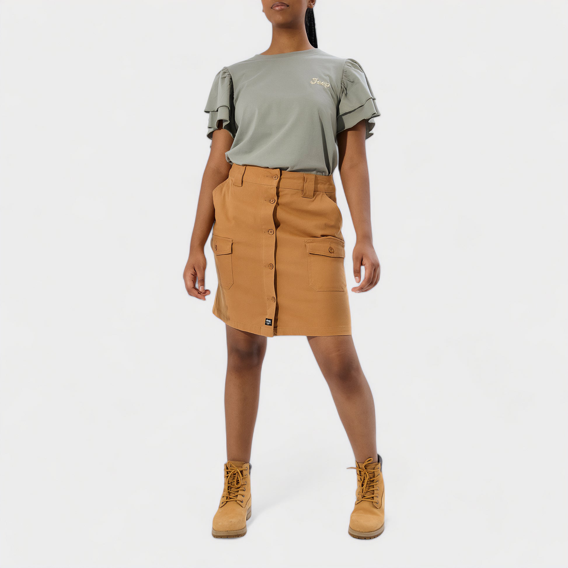 Cargo Mini Skirt (3)