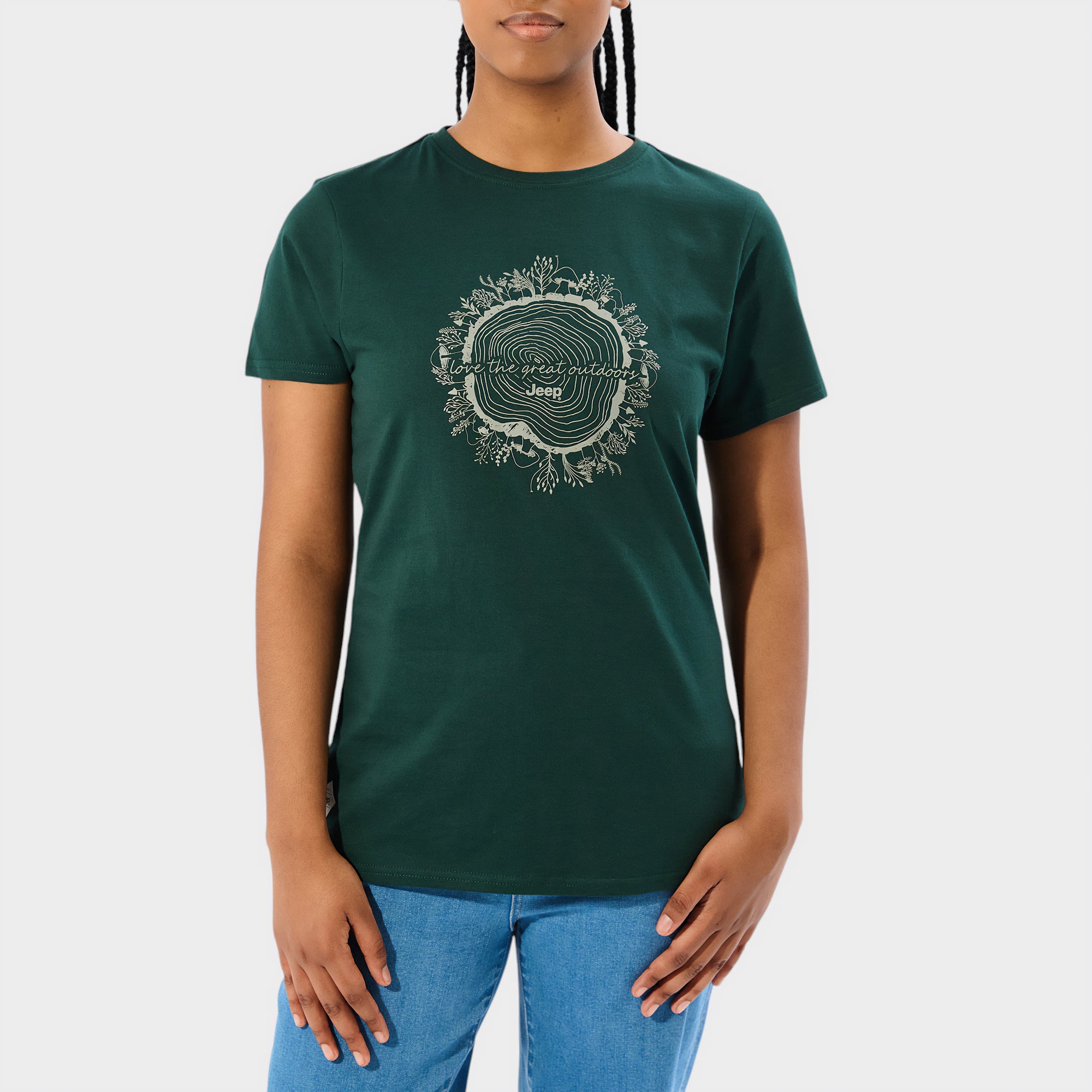 Love The Great Outdoors Slogan T-Shirt