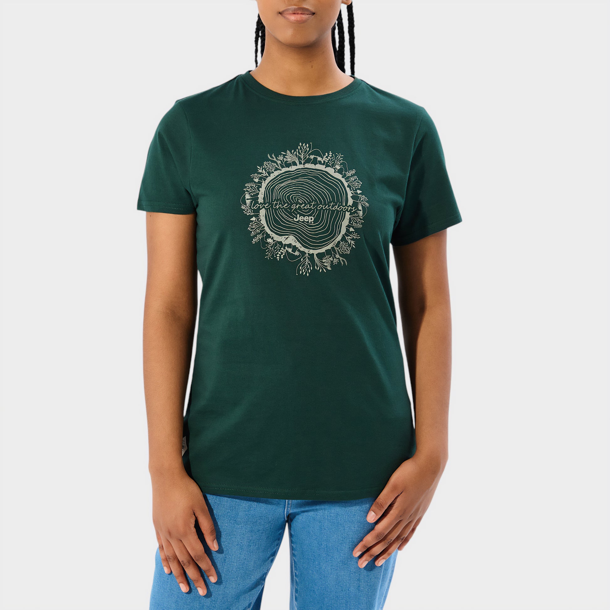 Love The Great Outdoors Slogan T-Shirt