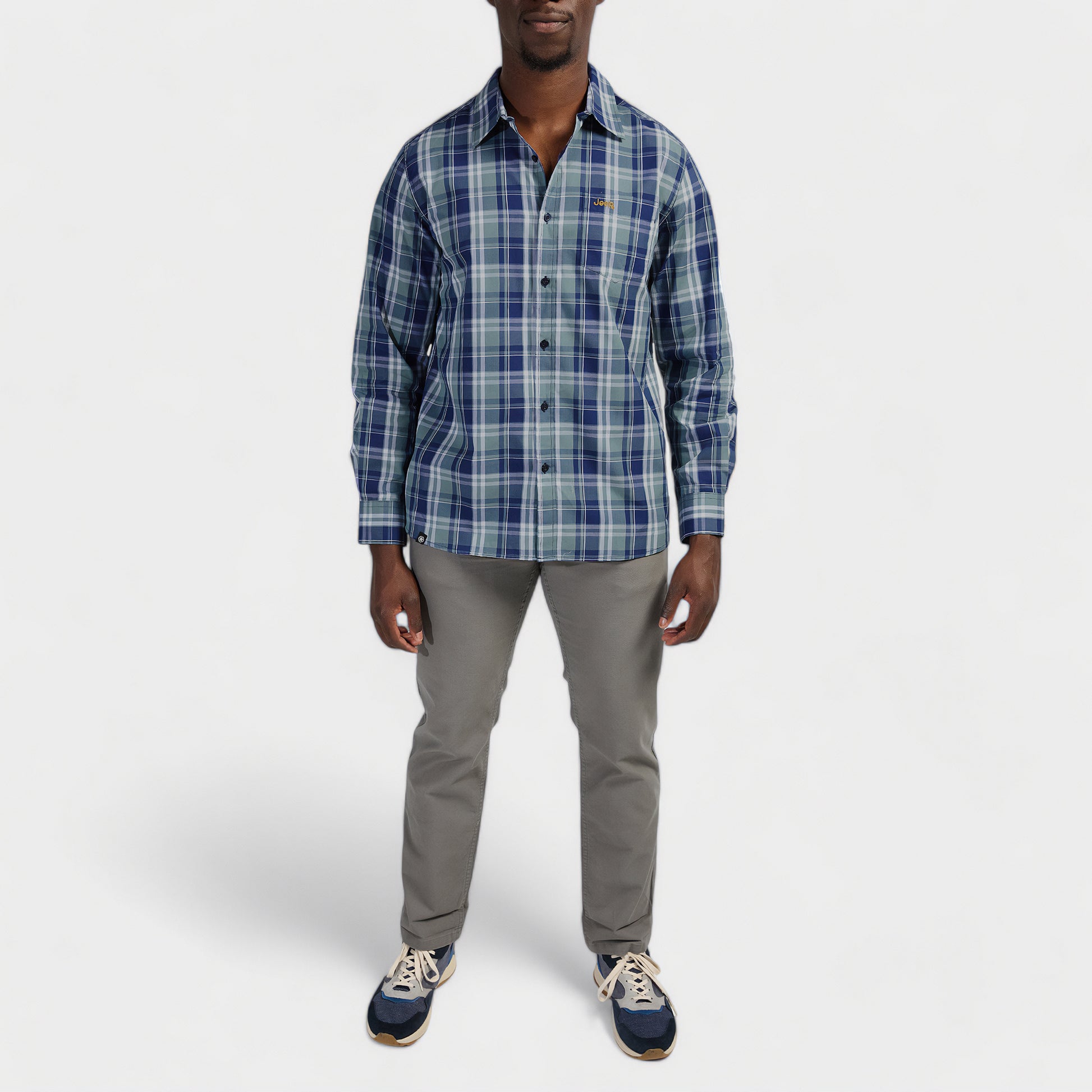 Classic Long Sleeve Check Shirt (4)