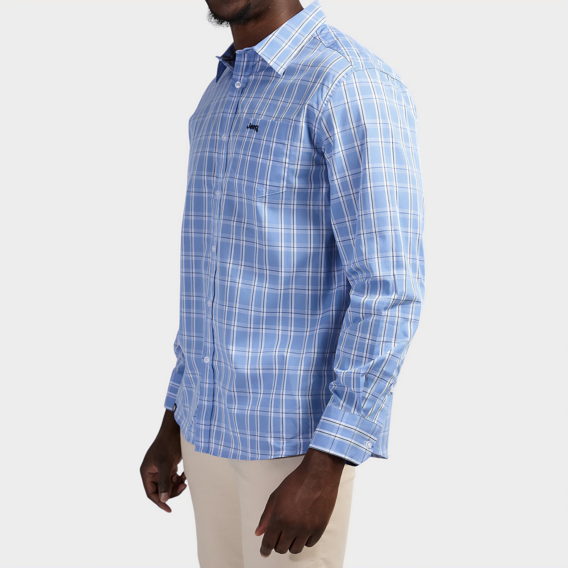 Classic Long Sleeve Check Shirt (2)