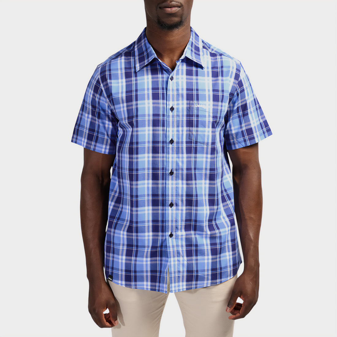 Classic Short Sleeve Check Shirt