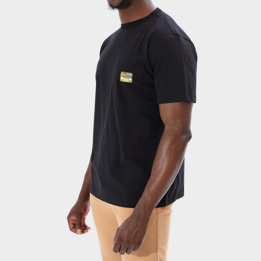 Oversized T-Shirt With Left Side Wearing Pocket