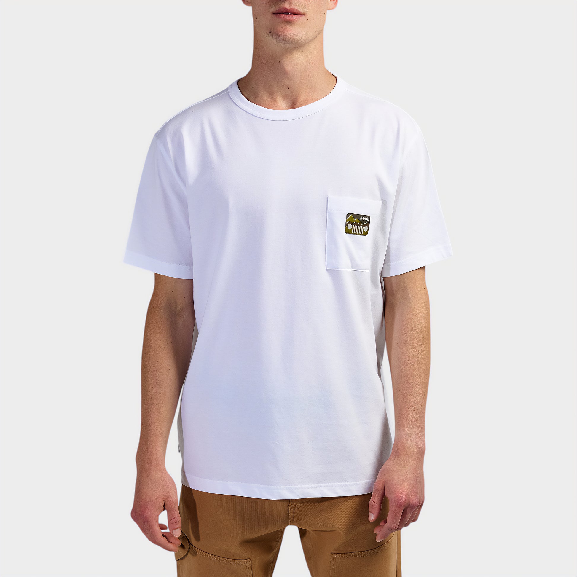 Oversized T-Shirt With Left Side Wearing Pocket (1)